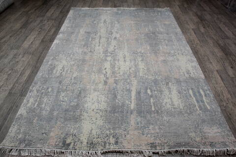 Jaipur Grey Hand Knotted 60 X 90 Area Rug 905-147721 Image 4