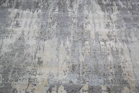 Jaipur Grey Hand Knotted 80 X 100 Area Rug 905-147722 Image 4