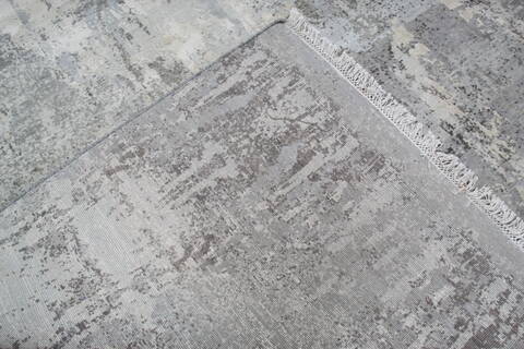 Jaipur Grey Hand Knotted 80 X 100 Area Rug 905-147722 Image 8