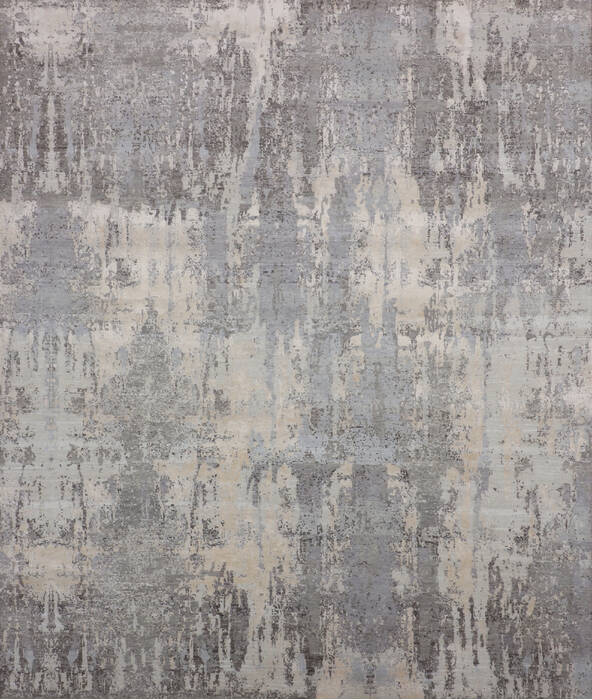 Jaipur Grey Hand Knotted 80 X 100 Area Rug 905-147722 Image 0