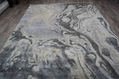Jaipur White Hand Knotted 80 X 101 Area Rug 905-147723 Image 6
