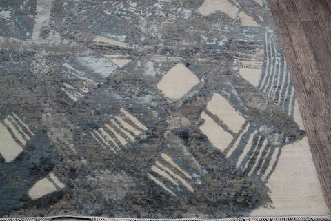 Jaipur White Hand Knotted 80 X 103 Area Rug 905-147724 Image 3