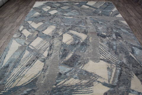 Jaipur White Hand Knotted 80 X 103 Area Rug 905-147724 Image 7
