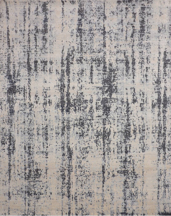 Jaipur Grey Hand Knotted 80 X 103 Area Rug 905-147727 Image 0
