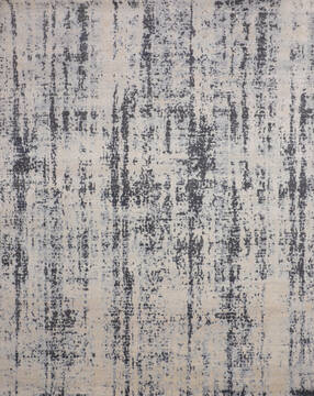 Jaipur Grey Hand Knotted 8'0" X 10'3"  Area Rug 905-147727