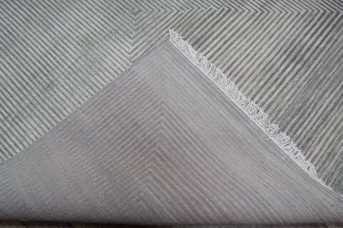 Jaipur Grey Hand Knotted 711 X 100 Area Rug 905-147730 Image 5