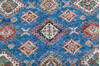 Kazak Blue Hand Knotted 92 X 123 Area Rug 700-147732 Thumb 2