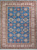 Kazak Blue Hand Knotted 92 X 123 Area Rug 700-147732 Thumb 0