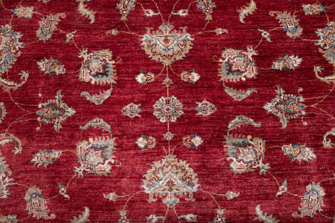 Chobi Red Hand Knotted 510 X 710 Area Rug 700-147735 Image 3