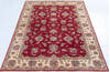 Chobi Red Hand Knotted 510 X 710  Area Rug 700-147735 Thumb 1