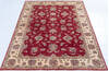 Chobi Red Hand Knotted 510 X 710 Area Rug 700-147735 Thumb 1