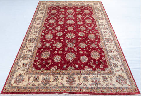 Chobi Red Hand Knotted 70 X 109 Area Rug 700-147738 Image 1