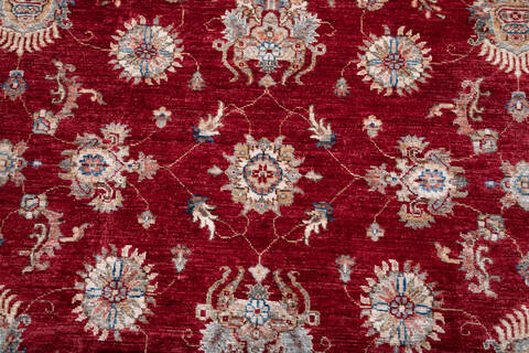 Chobi Red Hand Knotted 70 X 109 Area Rug 700-147738 Image 3