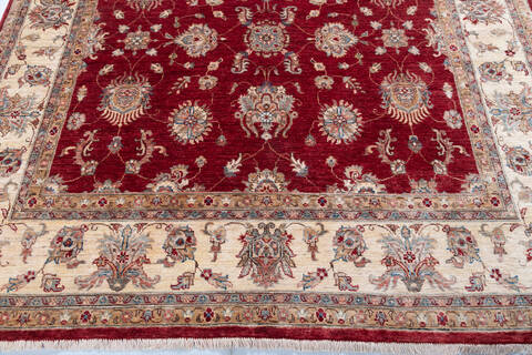 Chobi Red Hand Knotted 70 X 109 Area Rug 700-147738 Image 4