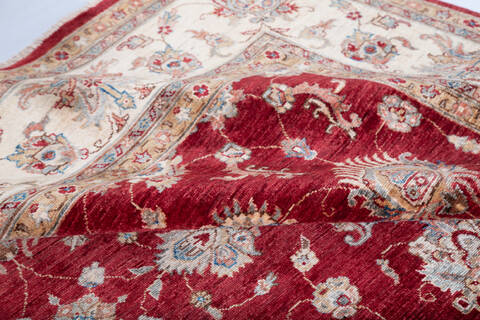 Chobi Red Hand Knotted 70 X 109 Area Rug 700-147738 Image 6