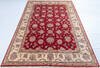 Chobi Red Hand Knotted 70 X 109  Area Rug 700-147738 Thumb 1