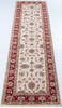 Chobi Beige Runner Hand Knotted 29 X 910  Area Rug 700-147744 Thumb 1