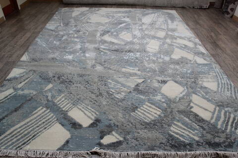 Jaipur White Hand Knotted 90 X 123 Area Rug 905-147746 Image 1