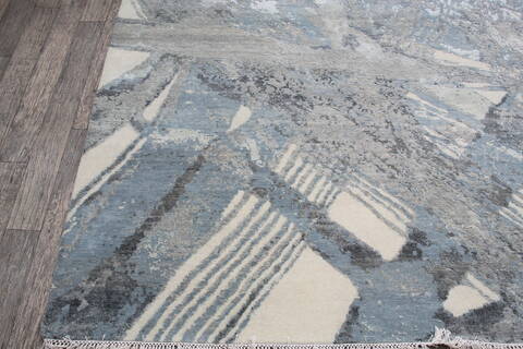 Jaipur White Hand Knotted 90 X 123 Area Rug 905-147746 Image 2