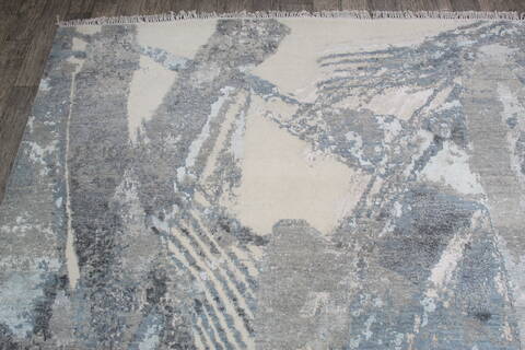 Jaipur White Hand Knotted 90 X 123 Area Rug 905-147746 Image 5
