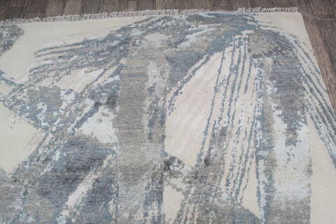 Jaipur White Hand Knotted 90 X 123 Area Rug 905-147746 Image 6