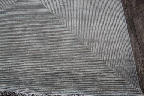 Jaipur Grey Hand Knotted 90 X 120 Area Rug 905-147748 Image 3