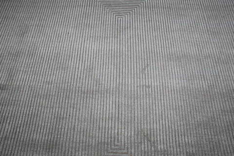 Jaipur Grey Hand Knotted 90 X 120 Area Rug 905-147748 Image 4