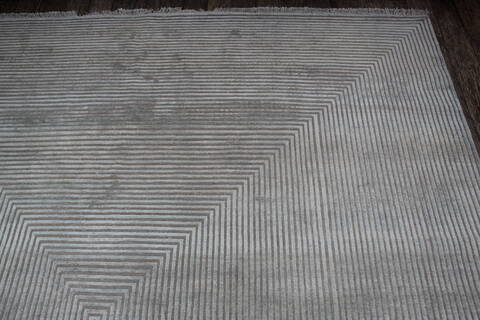 Jaipur Grey Hand Knotted 90 X 120 Area Rug 905-147748 Image 6