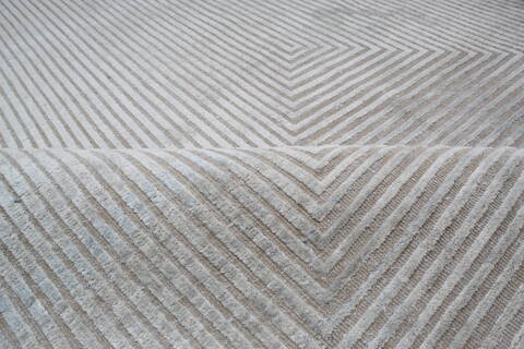 Jaipur Grey Hand Knotted 90 X 120 Area Rug 905-147748 Image 7