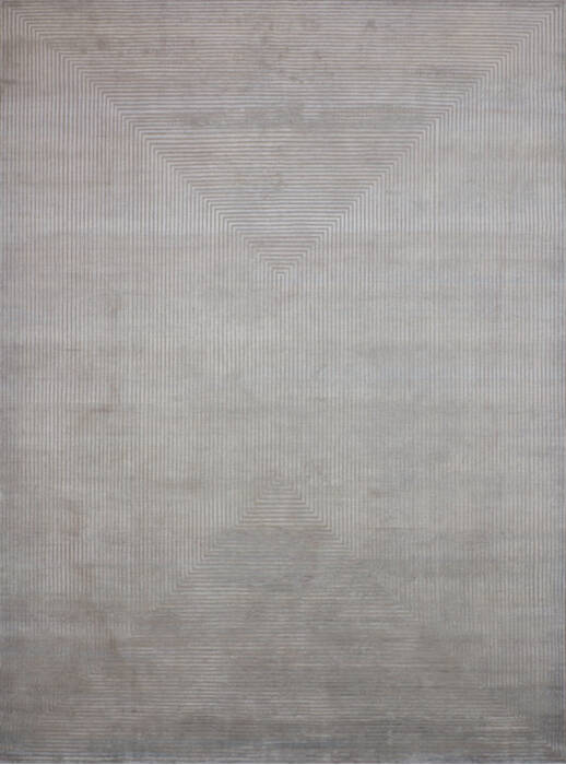 Jaipur Grey Hand Knotted 90 X 120 Area Rug 905-147748 Image 0