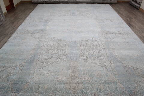 Jaipur White Hand Knotted 100 X 140 Area Rug 905-147749 Image 1