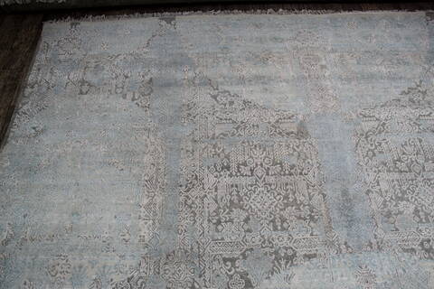 Jaipur White Hand Knotted 100 X 140 Area Rug 905-147749 Image 5