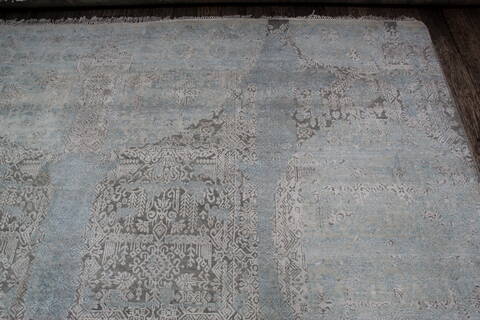 Jaipur White Hand Knotted 100 X 140 Area Rug 905-147749 Image 6
