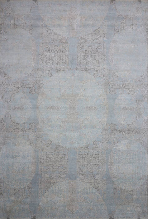Jaipur White Hand Knotted 100 X 140 Area Rug 905-147749 Image 0