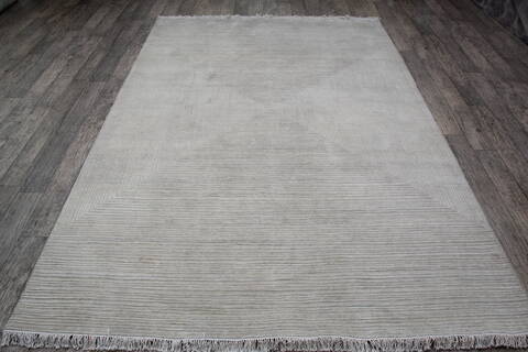 Jaipur White Hand Knotted 60 X 90 Area Rug 905-147750 Image 6