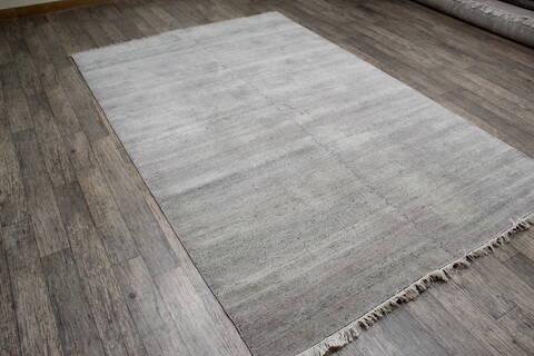 Jaipur Grey Hand Knotted 60 X 90 Area Rug 905-147752 Image 2