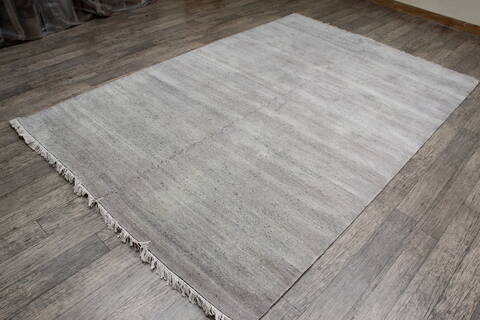 Jaipur Grey Hand Knotted 60 X 90 Area Rug 905-147752 Image 3