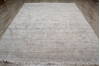 Jaipur Grey Hand Knotted 81 X 103  Area Rug 905-147753 Thumb 1