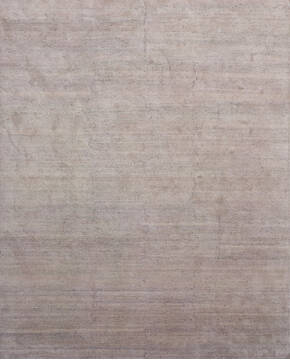 Indian Jaipur Grey Rectangle 8x10 ft Silk Carpet 147753