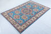 Kazak Blue Hand Knotted 50 X 78 Area Rug 700-147754 Thumb 2