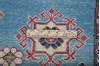 Kazak Blue Hand Knotted 50 X 78 Area Rug 700-147754 Thumb 7
