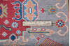 Kazak Grey Hand Knotted 57 X 79  Area Rug 700-147755 Thumb 6