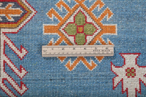 Kazak Blue Hand Knotted 55 X 82 Area Rug 700-147756 Image 6