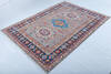 Kazak Grey Hand Knotted 57 X 710  Area Rug 700-147757 Thumb 2
