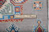 Kazak Grey Hand Knotted 57 X 710  Area Rug 700-147757 Thumb 7