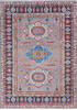 Kazak Grey Hand Knotted 57 X 710  Area Rug 700-147757 Thumb 0