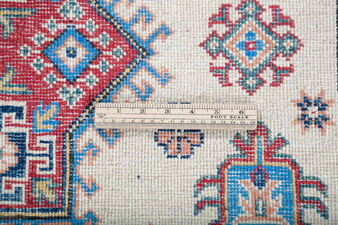 Kazak Beige Hand Knotted 57 X 711 Area Rug 700-147758 Image 6