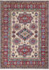 Kazak Beige Hand Knotted 57 X 711  Area Rug 700-147758 Thumb 0