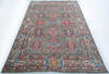 Kazak Green Hand Knotted 55 X 81 Area Rug 700-147759 Thumb 1