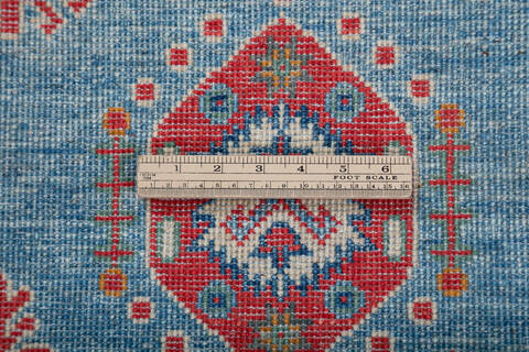 Kazak Blue Hand Knotted 59 X 82 Area Rug 700-147761 Image 6